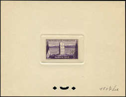 Collection Henri Cheffer - 922   Narvik, épreuve D'artiste En Violet (1507Lx), TB - Unclassified