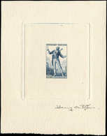 Collection Henri Cheffer - 957   Figaro, épreuve D'artiste En Bleu-noir Signée Cheffer, TB - Unclassified