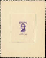 Collection Henri Cheffer - 1086   Chopin, épreuve D'artiste En Violet, TB - Unclassified