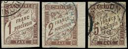 Taxe 15/17 : Type Duval Marron, Obl., TB - Other & Unclassified