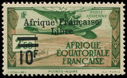 ** A.E.F. PA 20 : 10f Sur 2f.50 FRANCE LIBRE, TB - Other & Unclassified