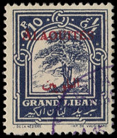 ALAOUITES 22b : 0p10 Violet Sur Timbre Du Grand Liban, Obl., TB - Autres & Non Classés