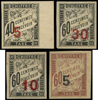 * INDOCHINE Taxe 1/4 Dont (*) 2 Et 4, ** 3, TB - Timbres-taxe