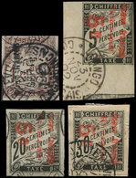 CONGO 8/11 : La Série Taxe Surch. De 1892, Obl., N°8 Cdf, TB - Other & Unclassified