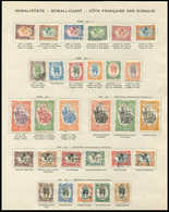 COTE DES SOMALIS 37/52 Et 53/66 : Séries Courantes De 1902-03, Neufs Ou Obl., TB - Sonstige & Ohne Zuordnung