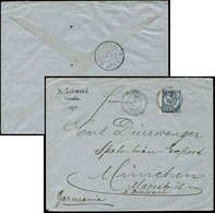 CRETE 9 : 25c. Bleu Obl. CANDIE 19/3/04 S. Env., Arr. MUNICH Le 25/3, TB - Other & Unclassified