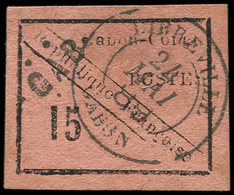 GABON 14 : 15c. Rose, Obl., Clair, Aspect TB - Other & Unclassified