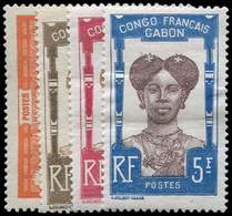 * GABON 33/48 : Légende Congo Français-Gabon, La Série TB - Other & Unclassified