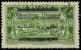 GRAND LIBAN 99e : 0p.50 Vert De Syrie, Obl., TB - Other & Unclassified