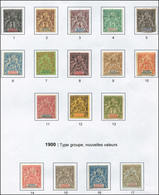 * GUINEE 1/13 Et 14/17 : Séries Groupe De 1892-1900, TB - Altri & Non Classificati