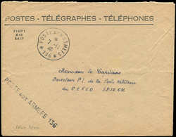 Let INDOCHINE Env. En Franchise Obl. Càd POSTE AUX ARMEES 136 7/11/46 De Pnom-Penh + Griffe, TB - Autres & Non Classés