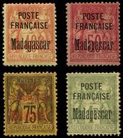 * MADAGASCAR 18/21 Dont N°21 Neuf Sans Gomme, TB - Autres & Non Classés