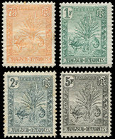 * MADAGASCAR 74/77 : Type Zébu De 1903, N°74 Et 76 Légères Rousseurs Comme Souvent, Sinon TB - Other & Unclassified