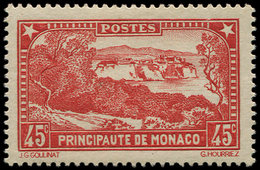 * MONACO 123a : 45c. Rouge Brique, TB - Postmarks