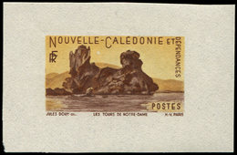 ** NOUVELLE CALEDONIE 273 : Essai Sans La Faciale Sur Petit Feuillet Dans Les Couleurs Adoptées, TB - Lettres & Documents