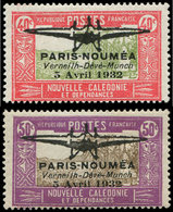 * NOUVELLE CALEDONIE PA 1/2 : Paris-Nouméa, TB. Br - Unused Stamps