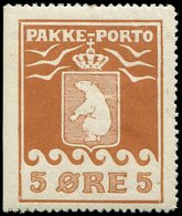 * DANEMARK Groenland 3a : 5ö. Brun Rouge, Dent. 12 1/4, TB. S - Altri & Non Classificati