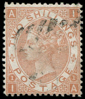 GRANDE BRETAGNE 39  : 2s. Brun-rouge, Oblitération Légère, TTB - Used Stamps