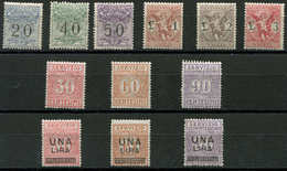 ** ITALIE Timbres Pour Mandats 1/6, Service 9/11 Et 12/14, TB - Other & Unclassified