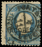 PORTUGAL  ACORES 44A : 150r. Bleu, Dentelé 12 1/2, Obl., TB - Açores