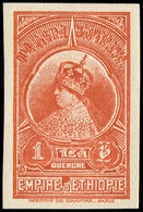 ** ETHIOPIE 202a : 1g. Orange, NON DENTELE, TB - Etiopia