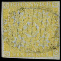 NOUVEAU BRUNSWICK 2 : 6p. Jaune, Obl., TB. J - Used Stamps