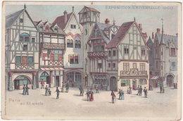 75 - PARIS Au XII Siècle - EXPOSITION UNIVERSELLE 1900 / Carte Précurseur - Exhibitions