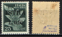 ITALIA - OCCUPAZIONE MILITARE JUGOSLAVA - ISTRIA-POLA - 1945 - CON SOVRASTAMPA - MNH - Jugoslawische Bes.: Istrien