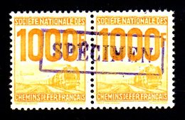 FRANCE - COLIS POSTAUX - PAIRE "SPECIMEN" LUXE ** MNH - Yvert N° 26 - Neufs