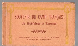 Buffoluto à Tarente (Italie) Souvenir Du Camp Français Carnet De 12 Cartes. (PPP17076) - Sin Clasificación