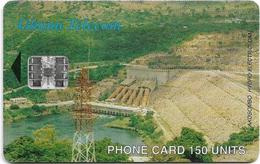 Ghana - Ghana Telecom - Akosombo Dam - 09.02, 150U, 100.000ex, Used - Ghana