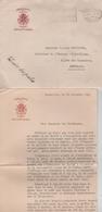 PR6301/ Lettre En Franchise De L'Administration Des Postes Cabinet Du Directeur Général C.BXL 1954 - Franchise