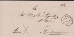 1865. DANZIG 1 7 65. To Marienwerder.  () - JF310348 - Briefe U. Dokumente