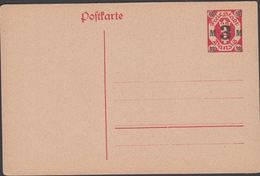 1922. Postkarte. 3 M/80 Pf. () - JF310372 - Enteros Postales