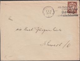 1930.. 3 Pf. DANZIG 3 6 30 Als Reiseziel Erwäh Sich Jeder Danzig Und Seine Ostseebäde... (MICHEL 216) - JF310395 - Cartas & Documentos