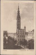 1927.. 10 Pf. DANZIG 12.10.27. Postkarte: Langemarkt Mit Rathaus, DANZIG..  (MICHEL 194) - JF310417 - Briefe U. Dokumente