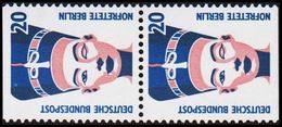 1989. 2x 20 Pf. (Michel 1398 CD) - JF127168 - Unused Stamps