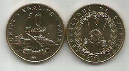 Djibouti 10 Francs 2013. High Grade - Gibuti
