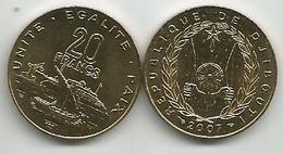 Djibouti 20 Francs 2007. High Grade - Djibouti