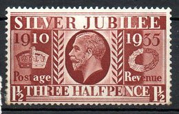 GRANDE BRETAGNE - 1935 - N° 203 Et 204 - 1 1/2 D.. Brun-rouge Et 2 1/2 D. Outremer - (Jubilé De George V) - Unused Stamps