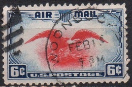 ETATS UNIS N° PA 24 O 1938 Semaine Nationale De L'aérospostale - 1a. 1918-1940 Used