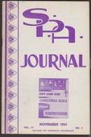 THE SPA JOURNAL, November, 1954, Organ Of The Society Of Philatelic Americans - Englisch (ab 1941)