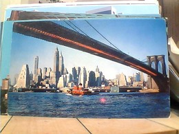 USA  NEW YORK  BROOKLYN  BRIDGE  E NAVE SHIP  RIMORCHIATORE  N1965 HA7854 - Brooklyn