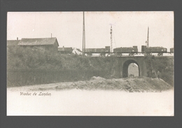 Landen - Viaduc De Landen - Repro, Photo De CPA - Trein / Train - Landen