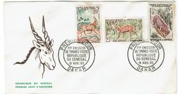 Enveloppe 1er Jour SENEGAL -1ère èmission De Timbres - 1960 - - Senegal (1960-...)