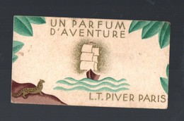 Carte Parfumée / Calendrier 1931/32 PIVER UN PARFUM D'AVENTURE (PPP17086) - Anciennes (jusque 1960)