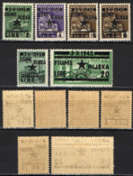 ITALIA - OCCUPAZIONE JUGOSLAVA - FIUME - 1945 - SOVRASTAMPA - MH - Ocu. Yugoslava: Fiume