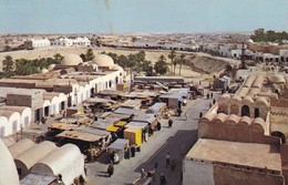 ALGERIE. EL-OUED. VUE GÉNÉRALE. COULEUR ANNÉE 1974 - El-Oued