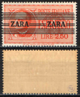 ITALIA - OCCUPAZIONE TEDESCA - ZARA - 1943 - SOVRASTAMPA - ESPRESSO 2,50 LIRE - MNH - Deutsche Bes.: Zara