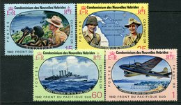 Nouvelles Hebrides 1967 25th Anniversary Of The Pacific War Set HM (SG F141-F144) - Ongebruikt